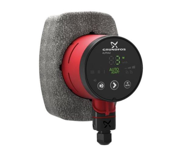 Kép Grundfos ALPHA2 15-60 (130mm) A-energiaosztályú, fűtési keringető szivattyú