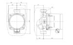 Kép Grundfos ALPHA2 15-60 (130mm) A-energiaosztályú, fűtési keringető szivattyú