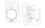 Kép Grundfos ALPHA2 25-80 (130mm) A-energiaosztályú, fűtési keringető szivattyú