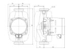 Kép Grundfos ALPHA2 25-40 N A-energiaosztályú, HMV cirkulációs szivattyú