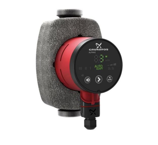 Kép Grundfos ALPHA2 25-80 N A-energiaosztályú, HMV cirkulációs szivattyú