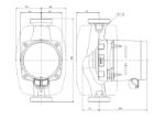 Kép Grundfos ALPHA2 25-80 N A-energiaosztályú, HMV cirkulációs szivattyú