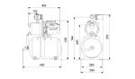 Kép Grundfos Hydrojet JP 4-47 PT-H házi vízellátó berendezés
