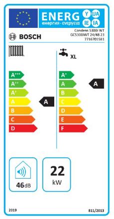 Mutassa a/az Bosch Condens 5300I WT, 24/48 23 kondenzációs kombi gázkazán részleteit Kép Bosch Condens 5300I WT, 24/48 23 kondenzációs kombi gázkazán