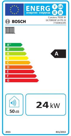 Mutassa a/az Bosch GC7000iW 24 PB 23 (ERP kész) kondenzációs fali gázkazán, fekete részleteit Kép Bosch GC7000iW 24 PB 23 (ERP kész) kondenzációs fali gázkazán, fekete