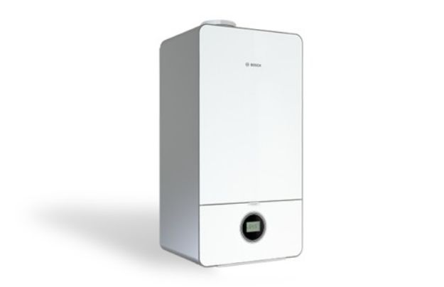 Kép Bosch GC7000iW 24 C 23 (ERP kész) kondenzációs kombi fali gázkazán, fehér