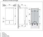 Kép Bosch Condens 7000 W ZSBR 28-3 E 23 kondenzációs fűtő falikazán, 26kW új kivitel ERP kész