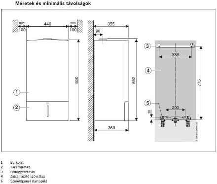 Mutassa a/az Bosch Condens 7000 W ZWBR 35-3 E 23 kondenzációs kombi falikazán, 35kW új kivitel ERP kész részleteit Kép Bosch Condens 7000 W ZWBR 35-3 E 23 kondenzációs kombi falikazán, 35kW új kivitel ERP kész