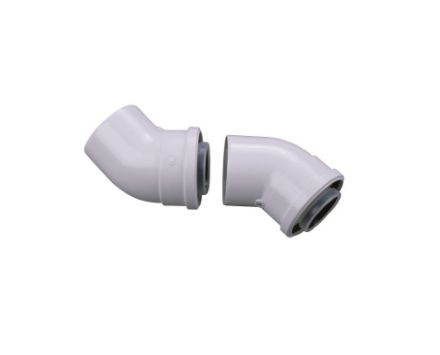 Mutassa a/az Bosch AZB 911 Ø60/100mm 45°ív 2db/készlet részleteit Kép Bosch AZB 911 Ø60/100mm 45°ív 2db/készlet