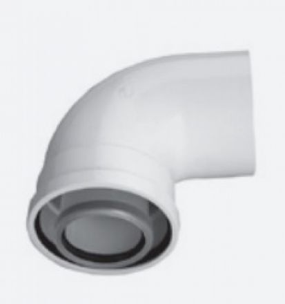 Mutassa a/az Bosch FC-CE60-87 87°-os könyök D60/100mm (AZB 910 helyett) részleteit Kép Bosch FC-CE60-87 87°-os könyök D60/100mm (AZB 910 helyett)