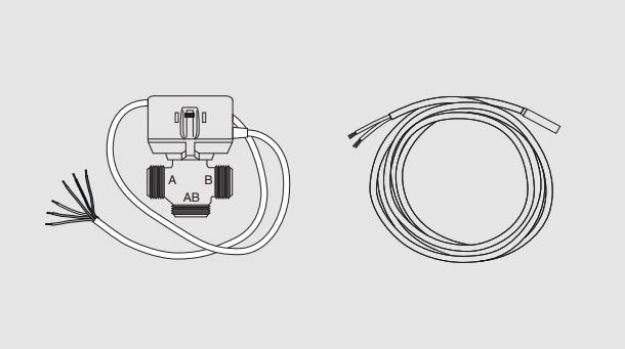 Kép Bosch váltószelep készlet Tronic Heat 3500 elektromos kazánhoz 8738104964