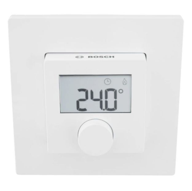 Kép Bosch CR 11 kézi vezérlésű szobatermosztát LCD kijelzővel