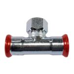 Kép Szénacél 22-1/2"-22 mm BM T-idom