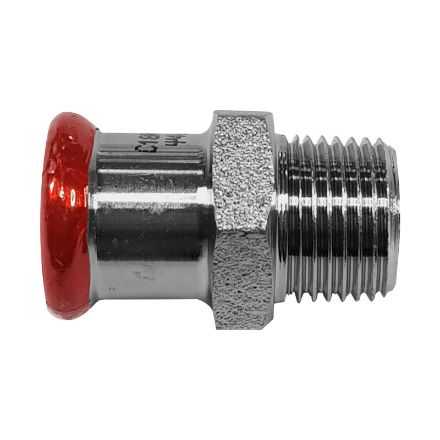 Mutassa a/az Szénacél 15mm-1/2" KM csatlakozó részleteit Kép Szénacél 15mm-1/2" KM csatlakozó