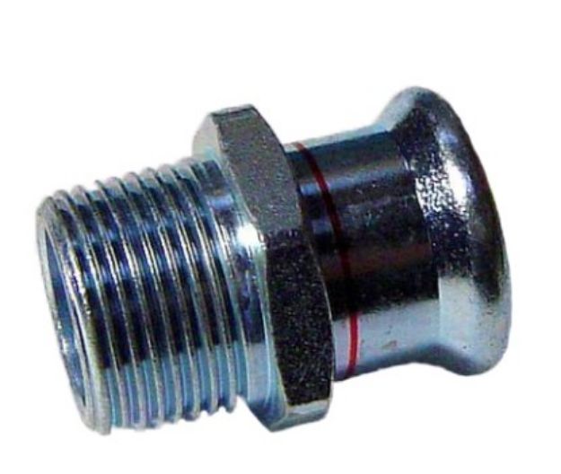 Kép Szénacél 54mm*2˝ KM csatlakozó