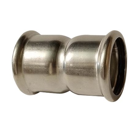 Mutassa a/az Bänninger 108mm karmantyú, INOX (rozsdamentes), SS 304, Hőszivattyús és fűtési rendszerekhez részleteit Kép Bänninger 108mm karmantyú, INOX (rozsdamentes), SS 304, Hőszivattyús és fűtési rendszerekhez