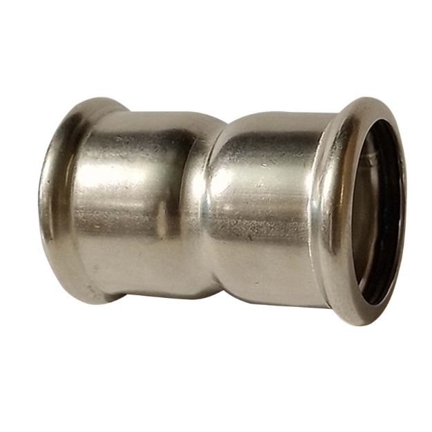 Kép Bänninger 108mm karmantyú, INOX (rozsdamentes), SS 304, Hőszivattyús és fűtési rendszerekhez