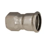 Kép Bänninger 22mm*3/4˝ BM csatlakozó, INOX (rozsdamentes), SS 304, Hőszivattyús és fűtési rendszerekhez