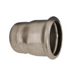 Kép Bänninger 108mm kupak, INOX (rozsdamentes), SS 304, Hőszivattyús és fűtési rendszerekhez