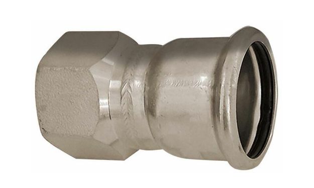 Kép Bänninger 42mm*6/4˝ félhollandi, INOX (rozsdamentes), SS 304, Hőszivattyús és fűtési rendszerekhez