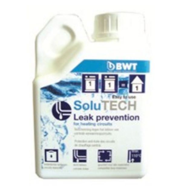 Kép BWT SoluTech Leak Prevention, szivárgás gátló adalék zárt fűtési rendszerekhez, szivárgásgátló