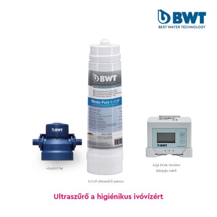 Mutassa a/az BWT Woda-Pure S-CUF ultraszűrő csomag részleteit Kép BWT Woda-Pure S-CUF ultraszűrő csomag