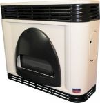 Kép Fég Exclusive 5.5 parapetes gázkonvektor 5,5kW Beige színben íves ablakkal
