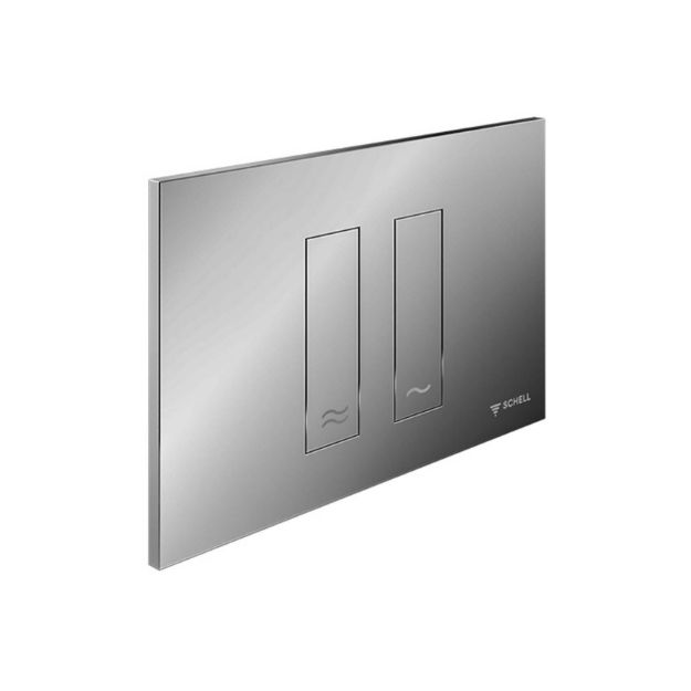 Kép Schell Tower nyomólap, két mennyiségű, fényes króm 031210699