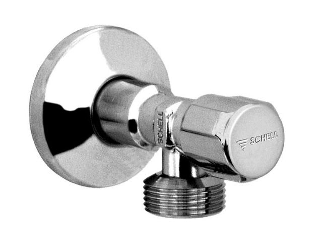 Kép Schell Comfort mosógéptöltő kifolyószelep 1/2"-3/4", mosógépcsap