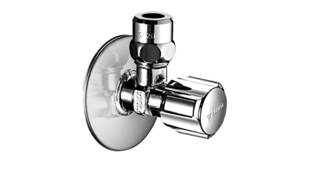 Kép Schell COMFORT 1/2˝-3/8˝ krómozott mini sarokszelep