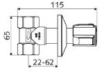 Kép SCHELL 3/4˝ csempeszelep