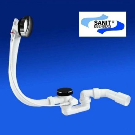 Mutassa a/az Sanit 830 fürdőkád le és túlfolyó garnitúra automata részleteit Kép Sanit 830 fürdőkád le és túlfolyó garnitúra automata