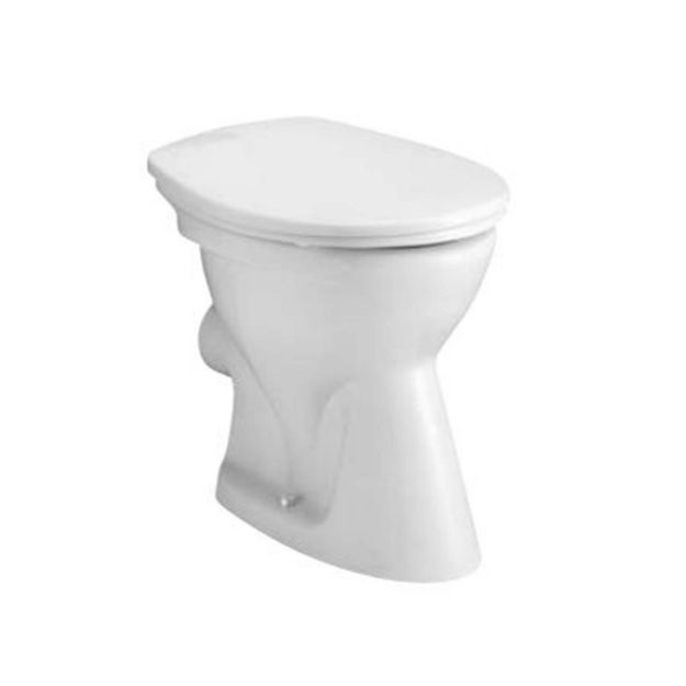 Kép Alföldi 7093 WC, hátsó kifolyású, mélyöblítésű, CleanFlush (fehér, I.oszt.)