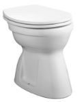 Kép Alföldi 4037 R1 (easyplus) alsó kifolyású, lapos öblítésű WC (4037 00 R1)