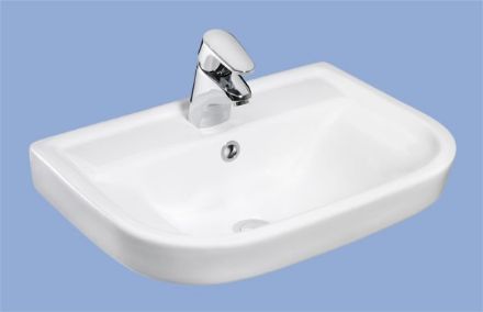 Mutassa a/az Alföldi 5116 középen fúrt, 56x41cm mosdó (5116 59 01) részleteit Kép Alföldi 5116 középen fúrt, 56x41cm mosdó (5116 59 01)