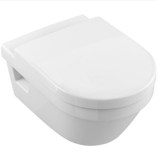 Kép Alföldi Formo fali WC, mélyöblítésű, CleanFlush technológia (fehér, I.oszt) 70 60 R0 01