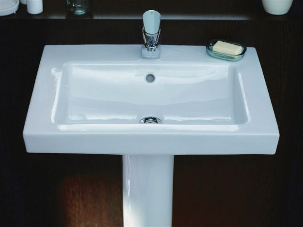 Kép Alföldi 5124 R1 (easyplus) középen fúrt, 66x49cm-es mosdó