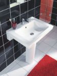 Kép Alföldi 5124 R1 (easyplus) középen fúrt, 66x49cm-es mosdó