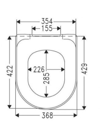 Mutassa a/az Alföldi Mollis, fehér WC ülőke, lecsapódásgátlóval, Quick Release részleteit Kép Alföldi Mollis, fehér WC ülőke, lecsapódásgátlóval, Quick Release