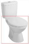 Kép Alföldi 7090/09 R1 (easyplus) Saval monoblokk WC, alsó kifolyású, mélyöblítésű (fehér, I.oszt.)