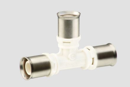 Mutassa a/az 20-20-20 PPSU press T-idom részleteit Kép 20-20-20 PPSU press T-idom