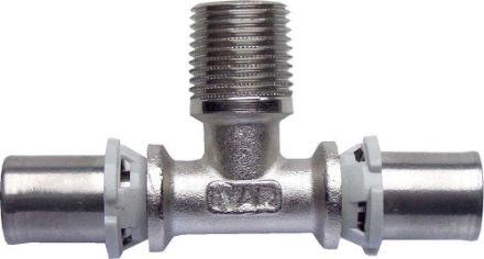 Mutassa a/az 20-3/4" külsőmenetes RTM press T-idom részleteit Kép 20-3/4" külsőmenetes RTM press T-idom