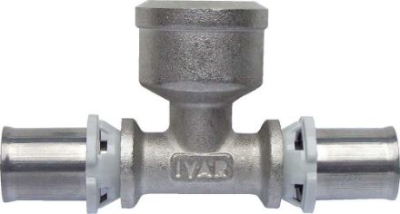 Mutassa a/az 16-3/4" belsőmenetes RTF press T-idom részleteit Kép 16-3/4" belsőmenetes RTF press T-idom
