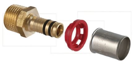 Mutassa a/az 20-1/2" külsőmenetes TDM press idom részleteit Kép 20-1/2" külsőmenetes TDM press idom