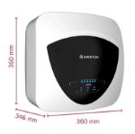 Kép Ariston ANDRIS ELITE 15/5 EU, 15 l-es villanybojler, mosogató fölé szerelhető, titánium bevonat, LCD kijelző