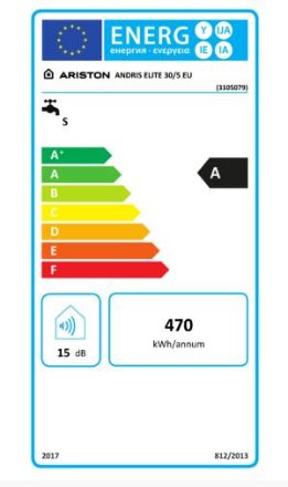 Mutassa a/az Ariston ANDRIS ELITE 30/5 EU, 30 l-es villanybojler, mosogató fölé szerelhető, titánium bevonat, LCD kijelző részleteit Kép Ariston ANDRIS ELITE 30/5 EU, 30 l-es villanybojler, mosogató fölé szerelhető, titánium bevonat, LCD kijelző