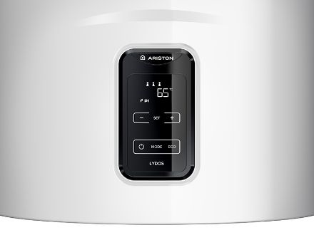 Mutassa a/az Ariston LYDOS Plus 100 V EU villanybojler, programozható, Eco funkcióval, LED kijelzővel részleteit Kép Ariston LYDOS Plus 100 V EU villanybojler, programozható, Eco funkcióval, LED kijelzővel