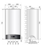 Kép Ariston Genus One+ System 30 falikazán, kondenzációs fűtő