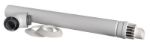 Kép Ariston vízszintes kivezető szett kondenzációs kazánokhoz, 60/100mm, 1m, PPS/ALU, parapet szett (3318073)