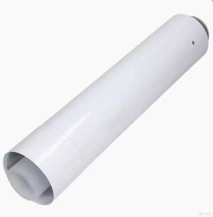 Mutassa a/az Ariston D60/100 (alu/pp) toldócső kondenzációs készülékhez, 0,5m részleteit Kép Ariston D60/100 (alu/pp) toldócső kondenzációs készülékhez, 0,5m